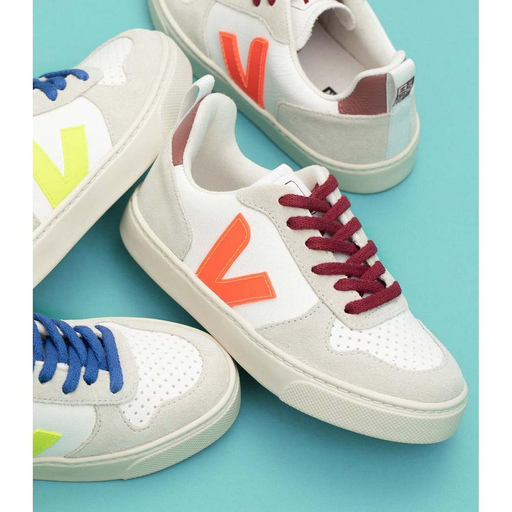 Veja V-10 VEJA X BONTON Schoenen Kinderen Wit | NL 744VRW